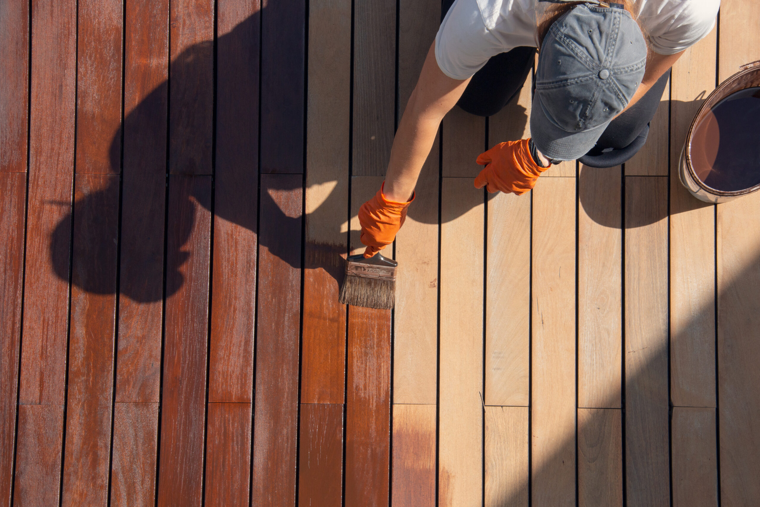 Wood deck staining and maintenance South Jersey NJ