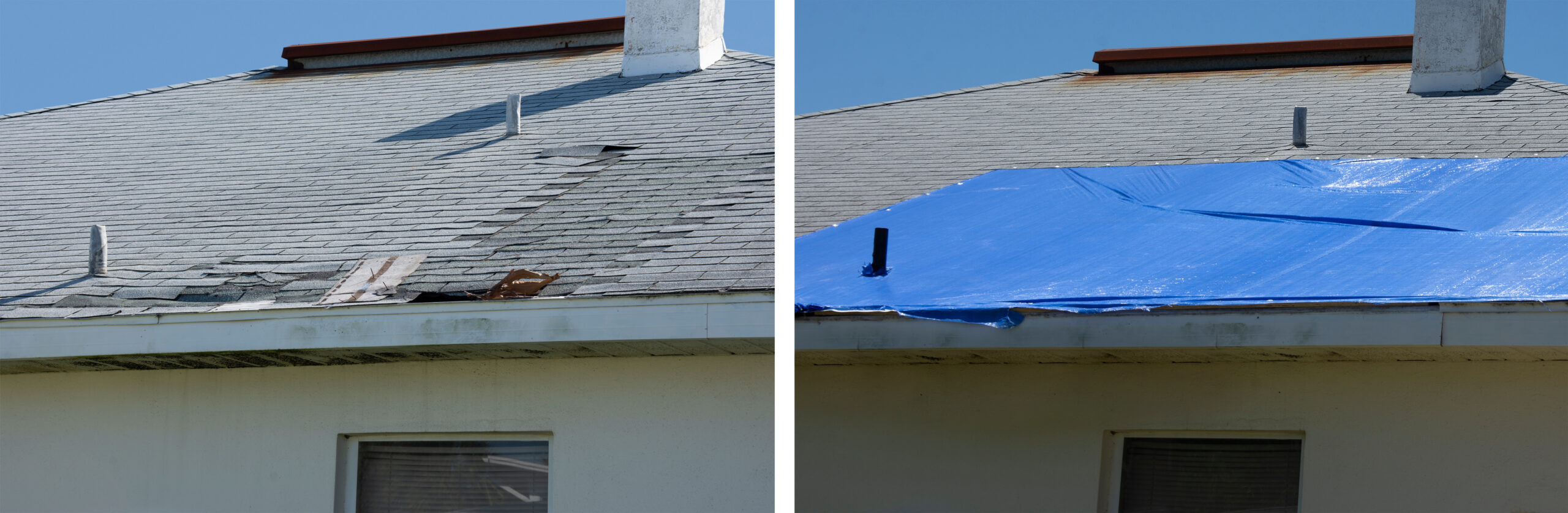 Storm damaged roof South Jersey NJ insurance claim